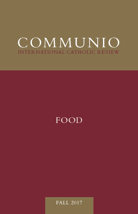Cover of Communio, Fall 2017