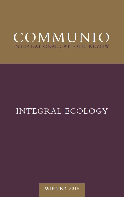 Cover of Communio, Winter 2015, Vol. 42, No. 4