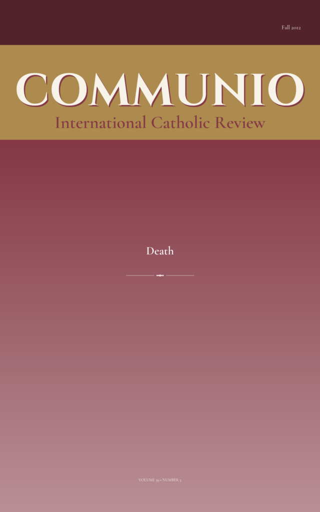 Fall 2012 recreated cover