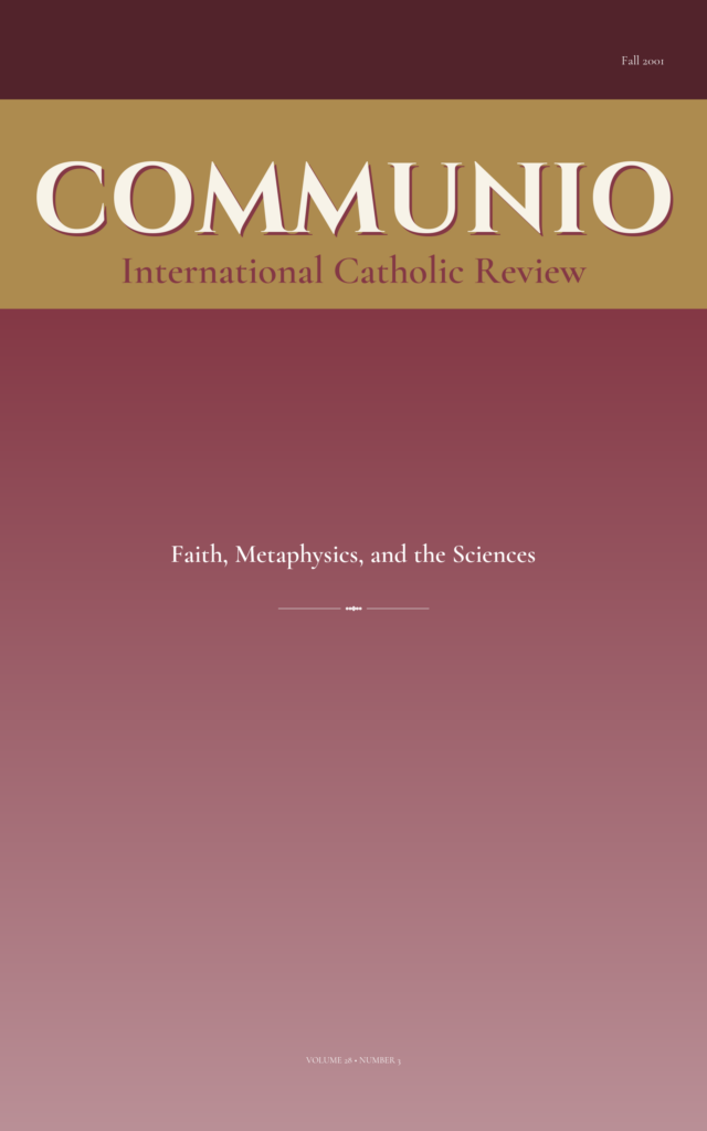 Fall 2001 recreated cover