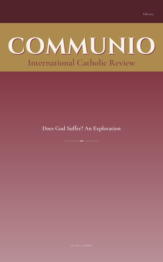 Fall 2003 recreated cover