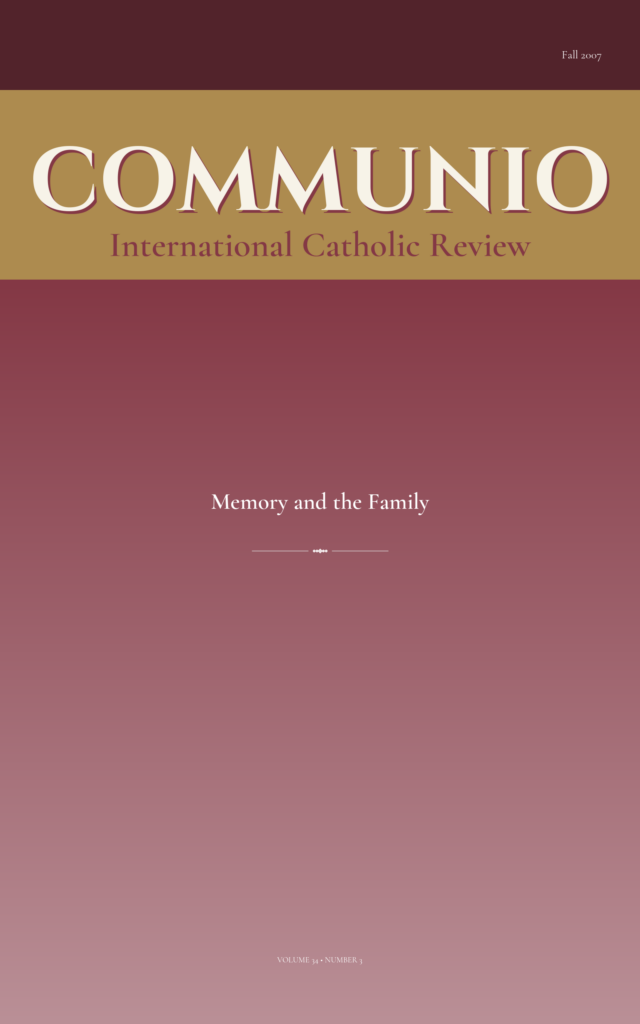 Fall 2007 recreated cover