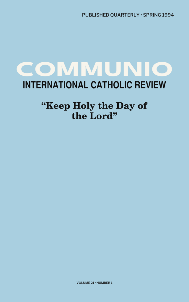 Spring 1994 recreated cover